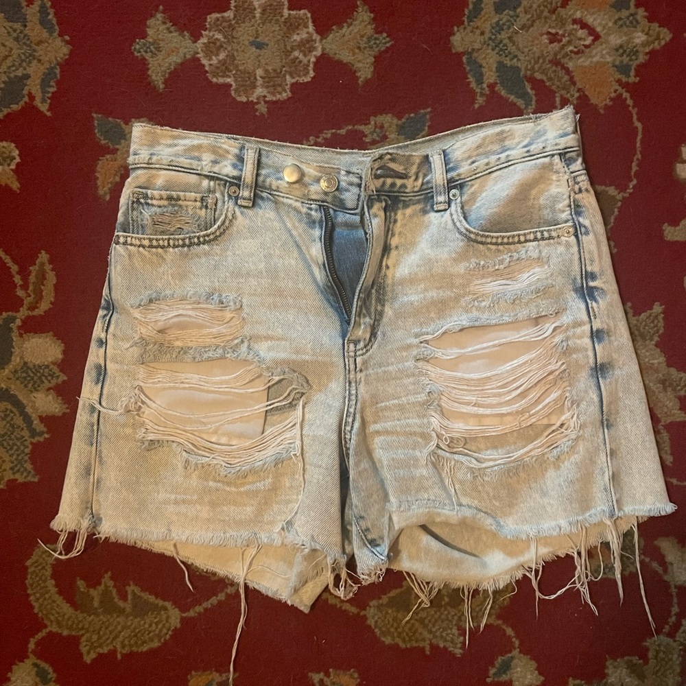 American Eagle Jean Mom Shorts